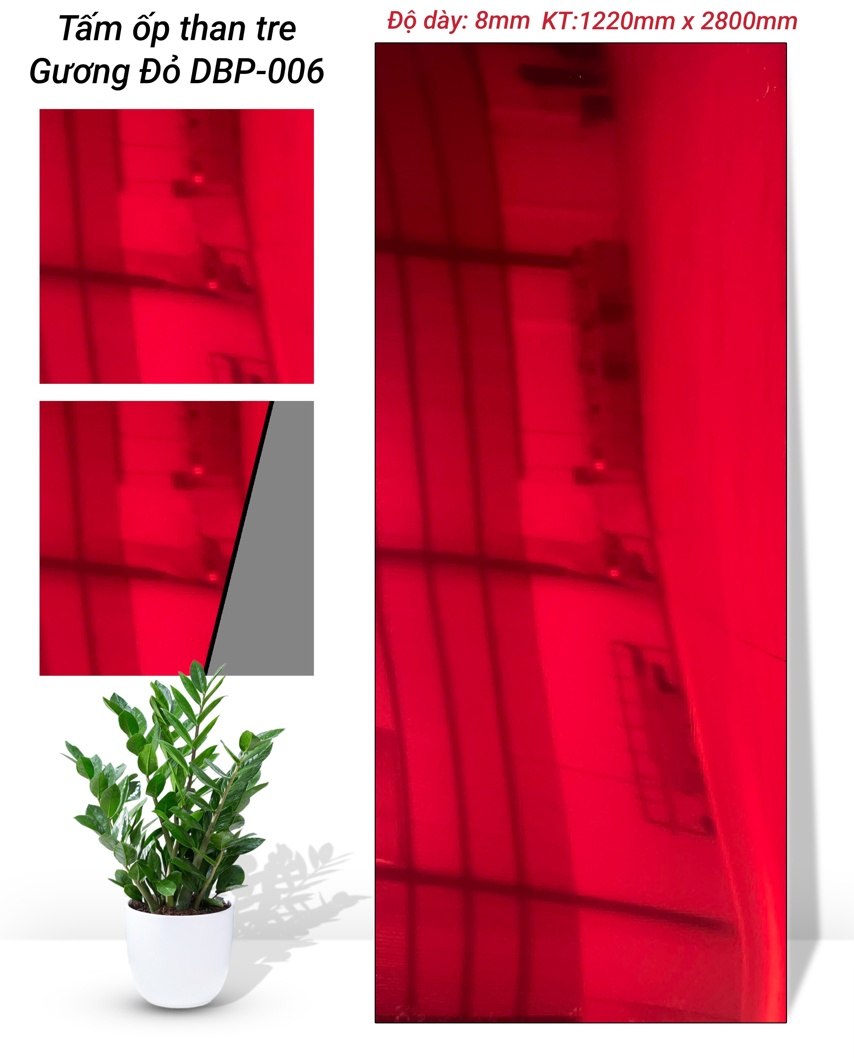 TẤM ỐP THAN TRE PHỦ PET DB CAO CẤP TẠI NHÀ MÁY HÀ NỘI