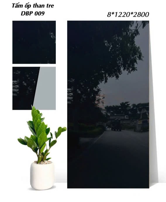 TẤM ỐP THAN TRE PHỦ PET DB CAO CẤP TẠI NHÀ MÁY HÀ NỘI