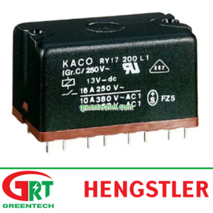 DC reed relay RY | Hengstler DC reed RY | DC Rờ le reed RY | Hengstler Vietnam