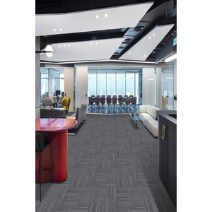 Thảm gạch đế cao su PVC KT 50cmx50cm HCO-LINOSKYLINE HNM