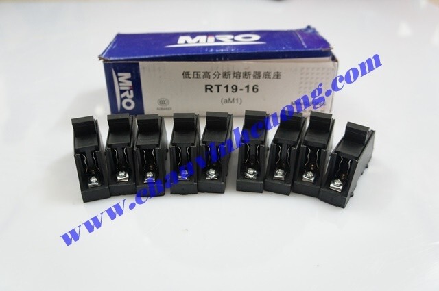 Đế cầu chì 8x31mm Miro RT19-16