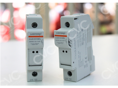 ĐẾ CẦU CHÌ MERSEN Đế cầu chì 10x38mm 1000VDC 32A CUS101HEL
