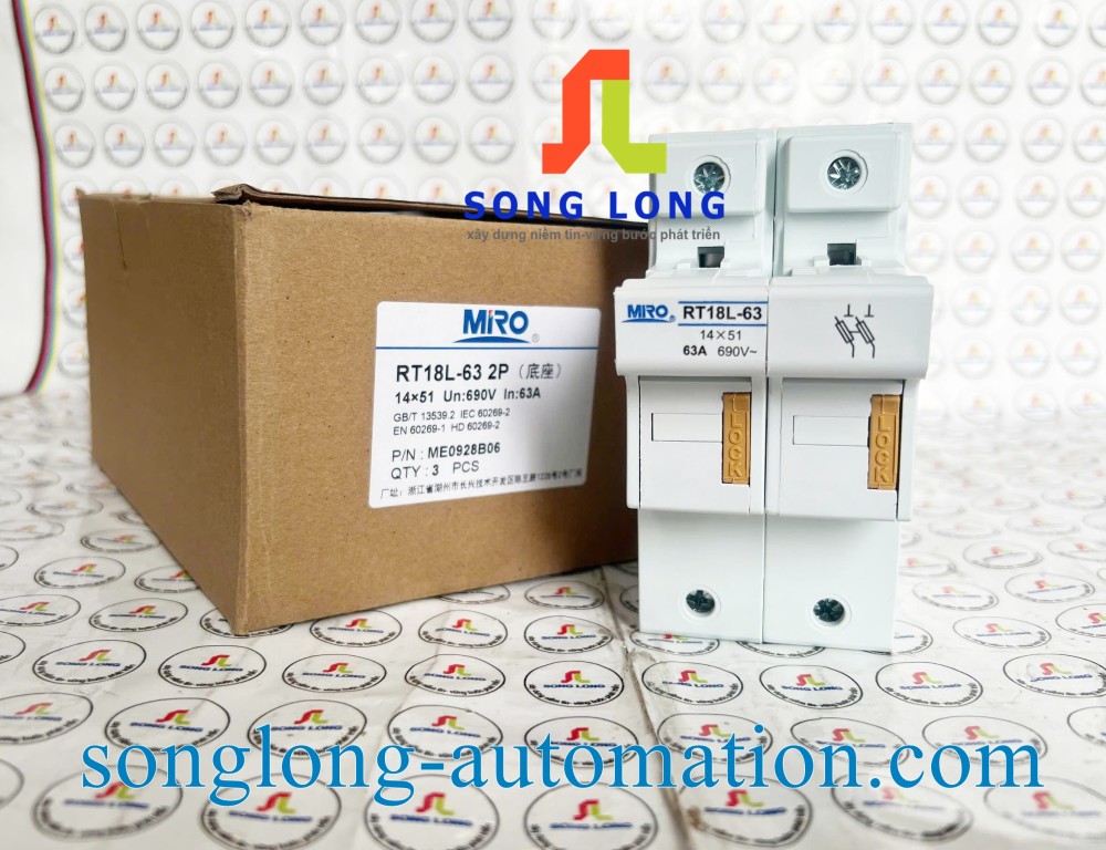 ĐẾ CẦU CHÌ MIRO RT18L-63 2P