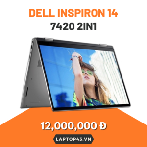 Dell Inspiron 14 7420 2in1 - Core i5-1235U, Ram 8GB, 512GB SSD, FHD+
