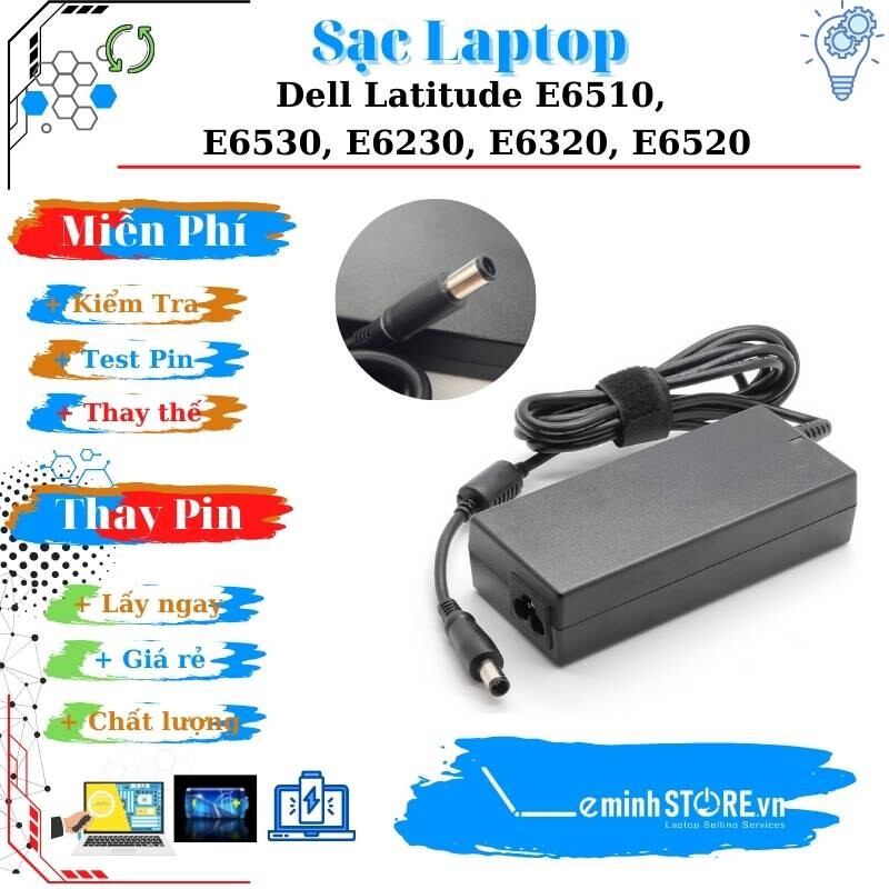 Sạc Laptop Dell Latitude E6510