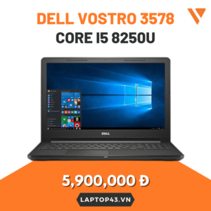 Dell Vostro 3578 Core i5 8250U Ram 4G SSD 128G HHD 1T 15.6 full AC