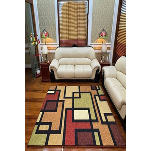 Thảm phòng khách DELUXE A01 - Hiện đại