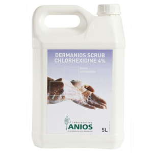 Dung dịch dùng trong rửa tay phẫu thuật Dermanios Scrub Chlorhexidine 4% (500 ml, 1 lít, 5 lít)
