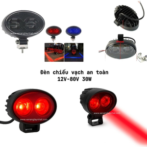 ĐÈN CHIẾU VẠCH AN TOÀN TRÊN XE NÂNG