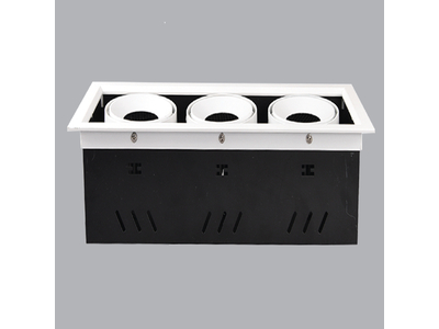 Đèn Downlight Mặt Vuông Ba Bóng MPE