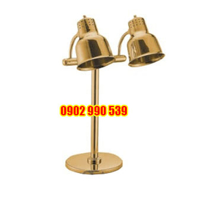ĐÈN HÂM NÓNG THỨC ĂN 2 BÓNG ĐẾ VÀNG