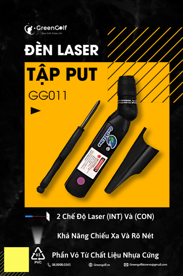 Đèn Laser Tập Putt - GG011