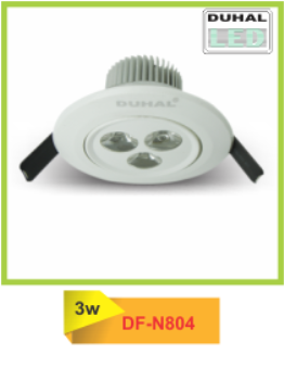 Đèn Led Âm Trần Mẫu 20 - Công suât 3w