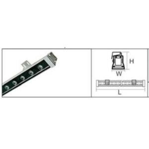 Đèn Led Cầu Vượt Mẫu 01 - Công suất 18w