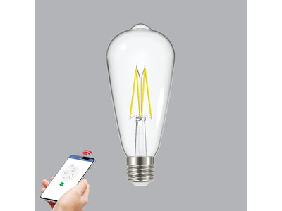 Đèn Led Filament Smart-Wifi MPE 6W ST64SC