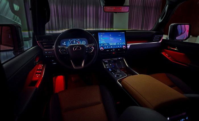 đèn led nội thất Lexus GX 550