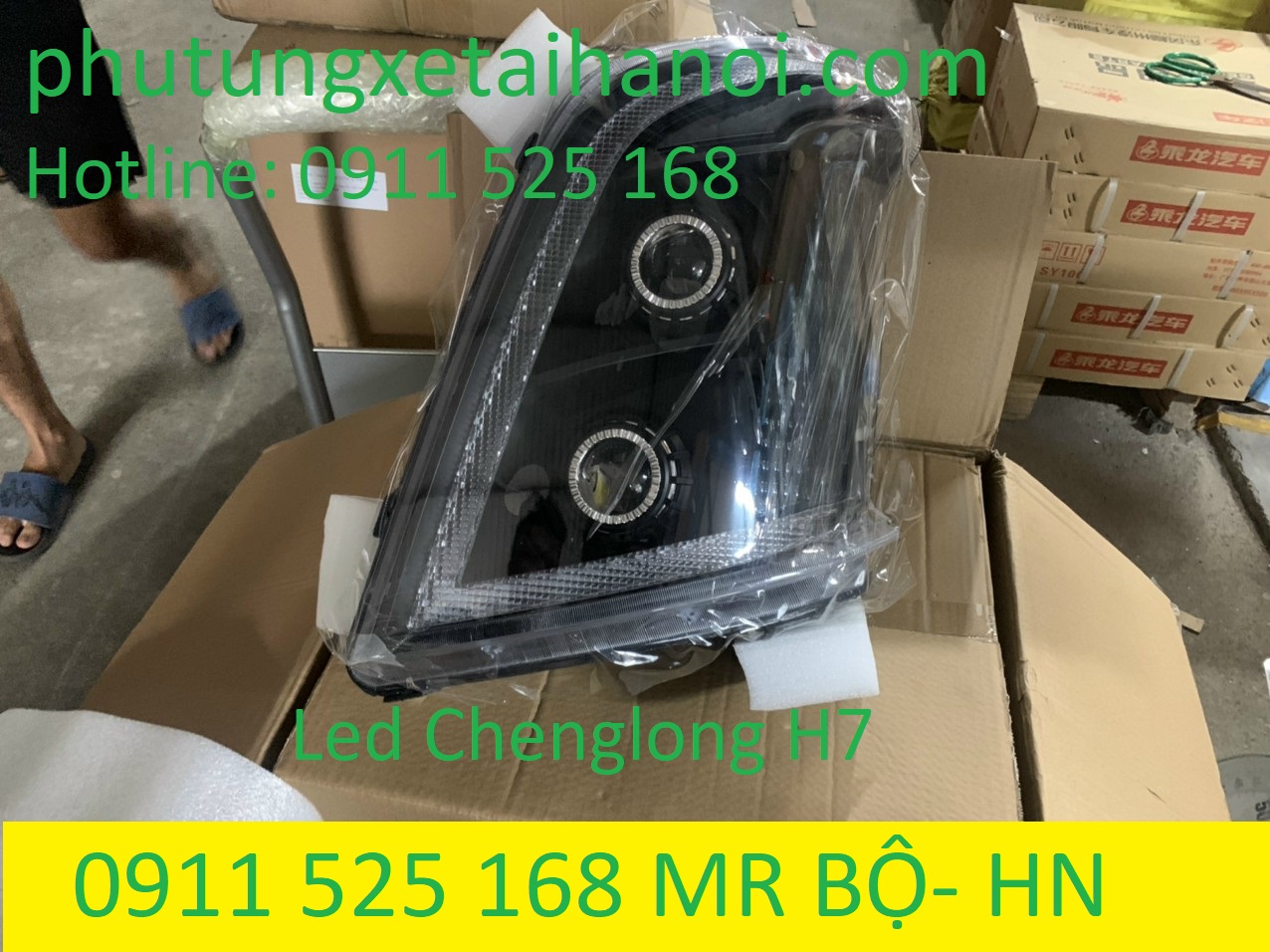 ĐÈN PHA LED CHENGLONG H7 02