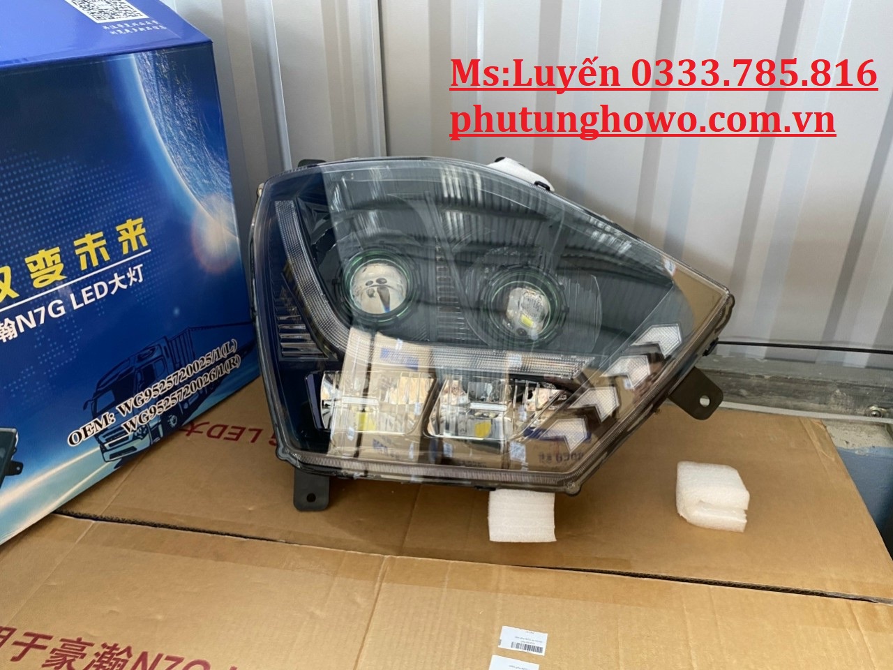Đèn Pha LED HOWO VIMID VX 350 Siêu Sáng