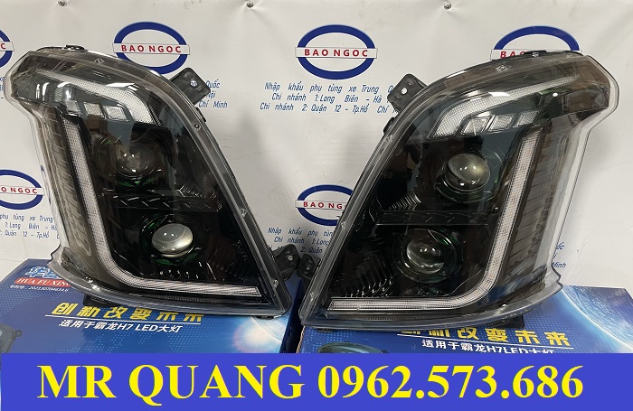 Đèn pha Led xe Chenglong H7