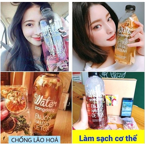 Set giảm cân Detox (full-VIP) liệu trình 30 ngày (30 gói), Tặng 1 bình thuỷ tinh 500ml).