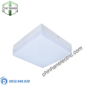 Đèn Ốp Trần LED Đế Nhôm 18W 181x181 - DFB0182 - Duhal
