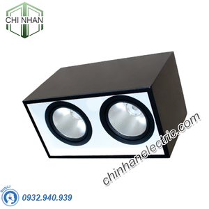 Đèn LED Downlight Gắn Nổi Chiếu Sâu 2x15W 240x125 - DFB2151 - Duhal