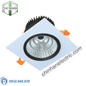 Đèn Downlight Vuông Chiếu Điểm Âm Trần 9W 140x140 - DFC1091 - Duhal