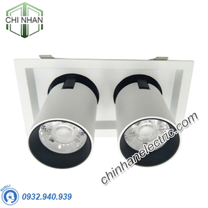 Đèn LED Downlight Chiếu Điểm 2x30W 250x137 - DFC2302 - Duhal