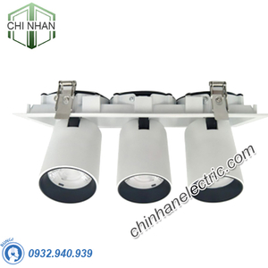 Đèn LED Downlight Chiếu Điểm 3x30W 362x137 - DFC3302 - Duhal