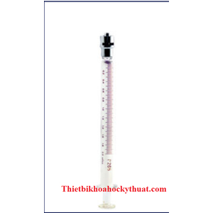 Xi lanh thuỷ tinh DGA, bơm tiêm thuỷ tinh DGA, bơm tiêm ngành điện DGA 2ml