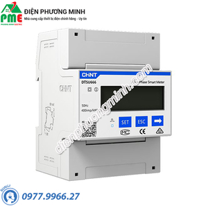 Đồng hồ đo Chint DTSU666 3×230/400V 5(80)A