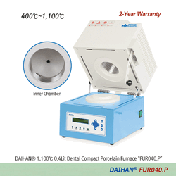 DH.FURP040 LÒ NUNG SỨ THỂ TÍCH NHỎ 1100℃ 0.4Lit