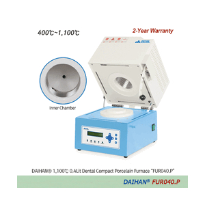 DH.FURP040 LÒ NUNG SỨ THỂ TÍCH NHỎ 1100℃ 0.4Lit