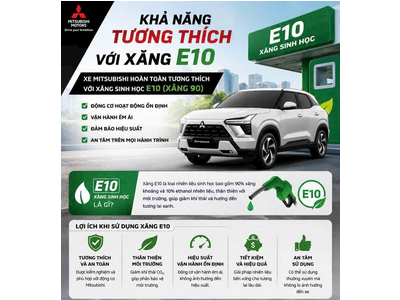 DI CHUYỂN XANH CÙNG MITSUBISHI