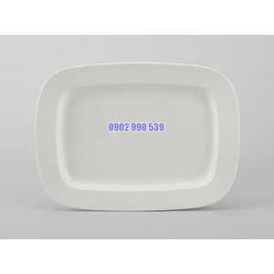 DĨA CHỮ NHẬT 21 X 15,5CM VUÔNG LYS