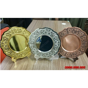 Đĩa đồng vàng bạc đồng quà tặng sự kiện cao cấp