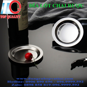 Đĩa Lót Chai Rượu Inox
