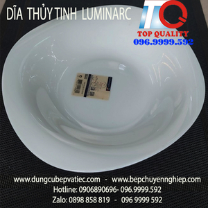 Đĩa thủy tinh Luminarc Assiette Creuse Volare 23 cm