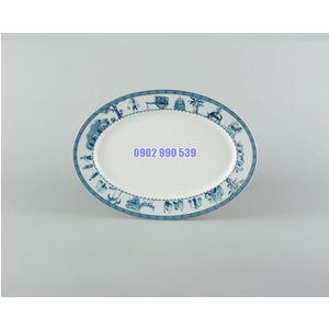 DĨA XÒAI 32CM THÔN DÃ