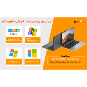 Dịch vụ cài đặt windows, macOS và phần mềm máy tính tại Đà Nẵng