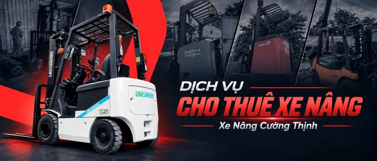 Dịch Vụ Cho Thuê Xe Nâng Nhật Bãi Toyota, Mitsubishi....