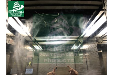 Dịch vụ đánh bóng thang máy INOX