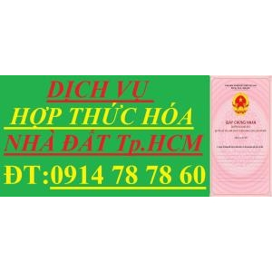 DỊCH VỤ HỢP THỨC HÓA NHÀ ĐẤT QUẬN BÌNH THẠNH