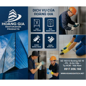 Dịch vụ phủ nano bảo vệ kính tự sạch, nhà hàng, biệt thự, villa, chung cư, căn hộ...