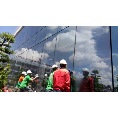 Dịch vụ Phủ nano glass cửa sổ và tường kính toà nhà, căn hộ