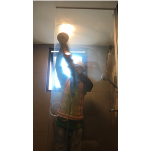 Phục hồi kính nhà tắm, vách kính, mặt dựng | Hoàng Gia