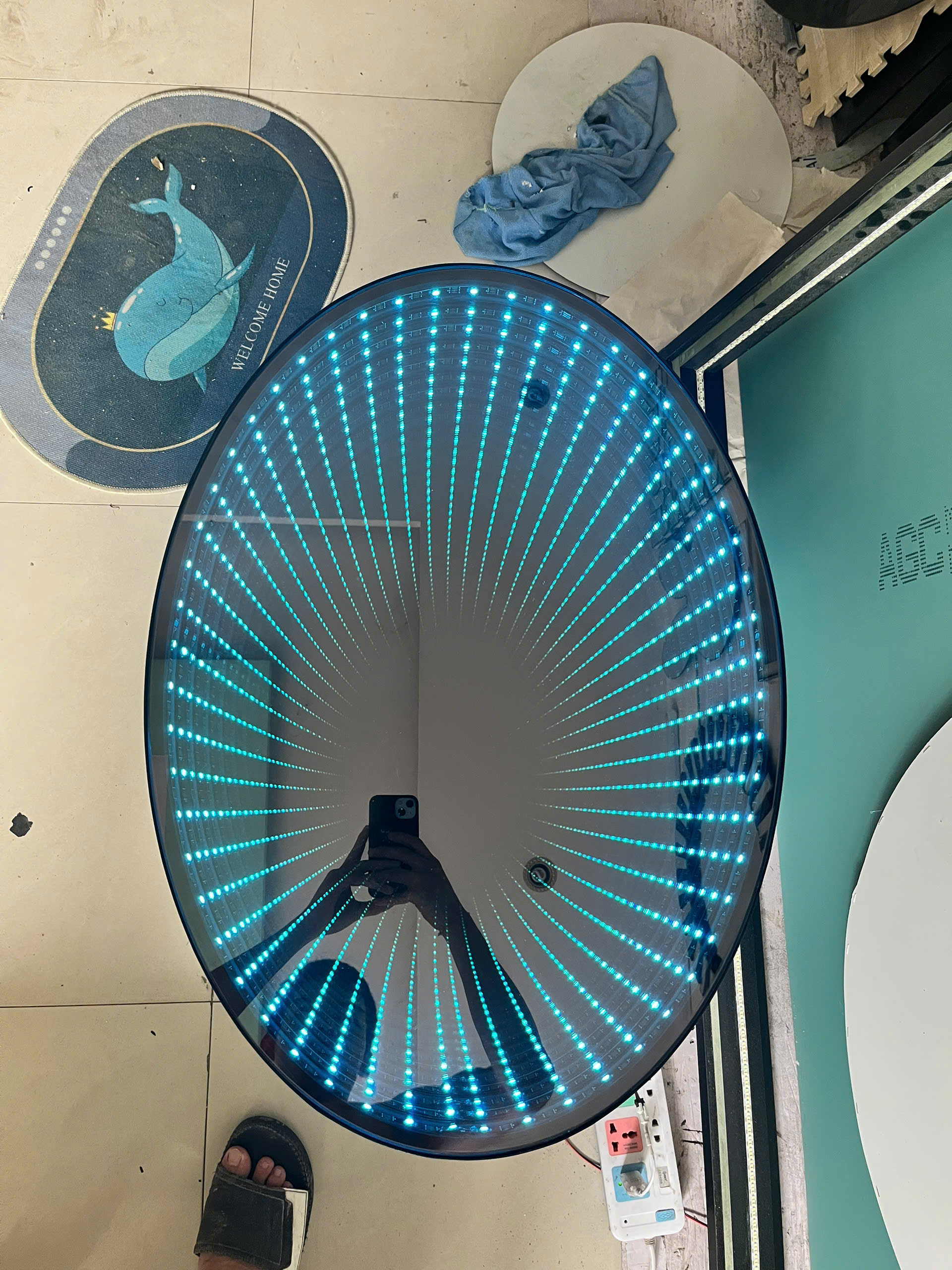 💎 BÀN GƯƠNG VÔ CỰC LED CITYBUILDING – NGHỆ THUẬT ÁNH SÁNG TRONG KHÔNG GIAN SỐNG HIỆN ĐẠI