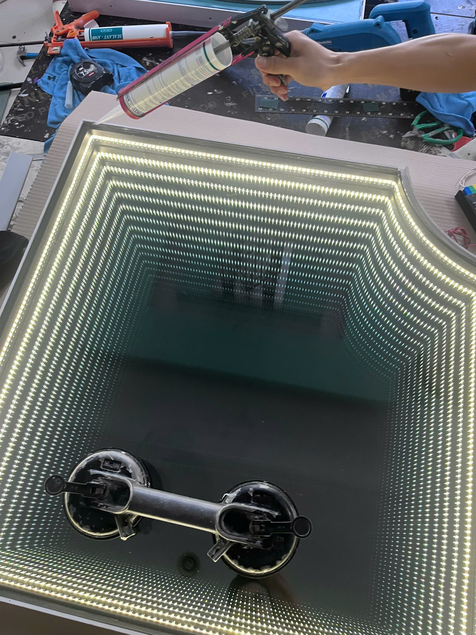 💎 DỊCH VỤ SẢN XUẤT – THI CÔNG TRẦN GƯƠNG VÔ CỰC THEO YÊU CẦU GIÁ GỐC | CITYBUILDING HÀ NỘI – HCM