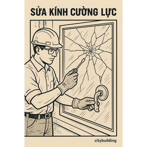 💎Dịch vụ sửa chữa kính cường lực Phường Long Nguyên 💎 Citybuilding HCM – Uy tín – Nhanh – Giá xưởng