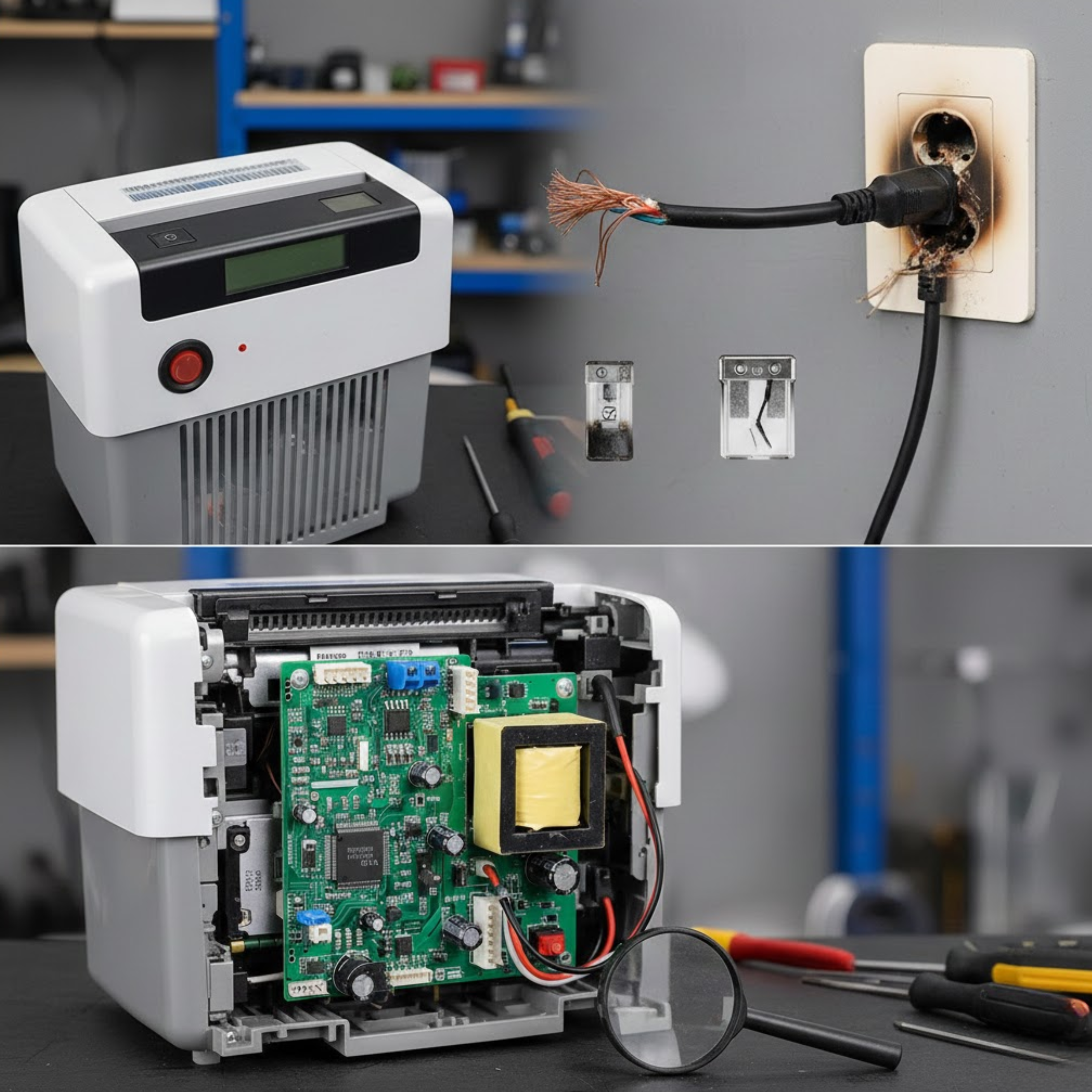 Dịch vụ sửa máy hủy giấy không lên nguồn chuyên nghiệp